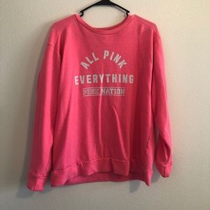 Pink Brand Crewneck Sweater